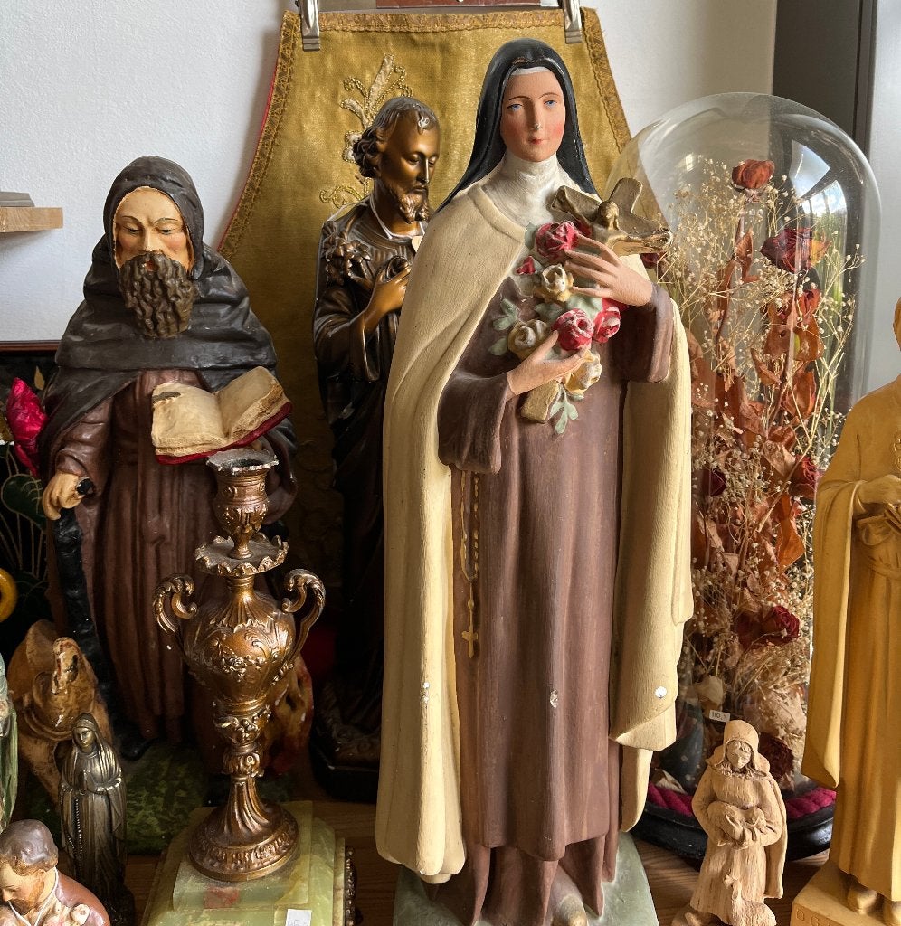 Oud Theresia beeld, Ophalen