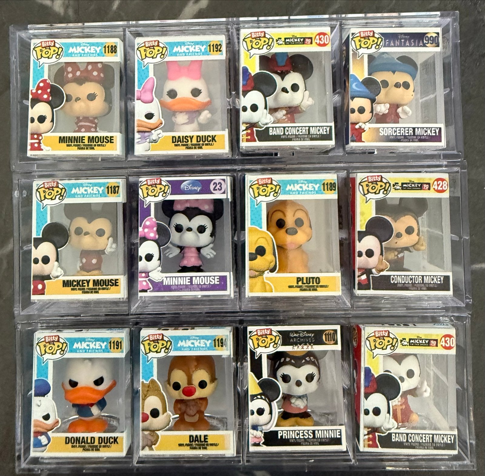 Funko Bitty Pop! Disney Figuren Collectie - 12 Stuks, Verzamelen, Disney, Ophalen of Verzenden, Zo goed als nieuw