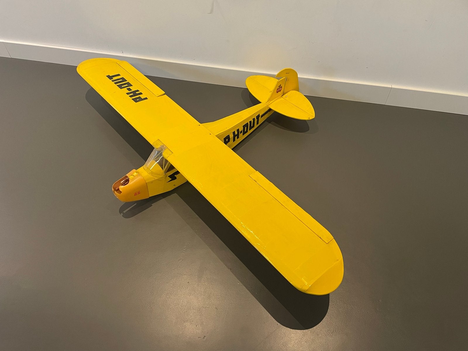 RC Vliegtuig Piper Cub 180cm, Hobby en Vrije tijd, Gebruikt, Groter dan 1:72, Vliegtuig, Ophalen