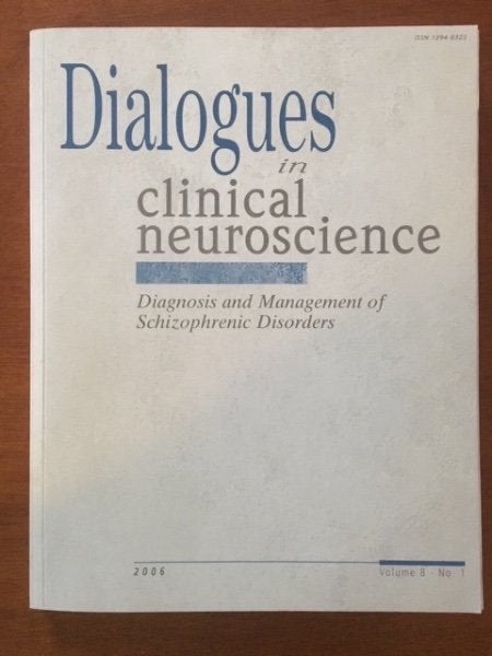 Dialogues in clinical neuroscience (Schizophrenic Disorders), Boeken, Verzenden, Gelezen