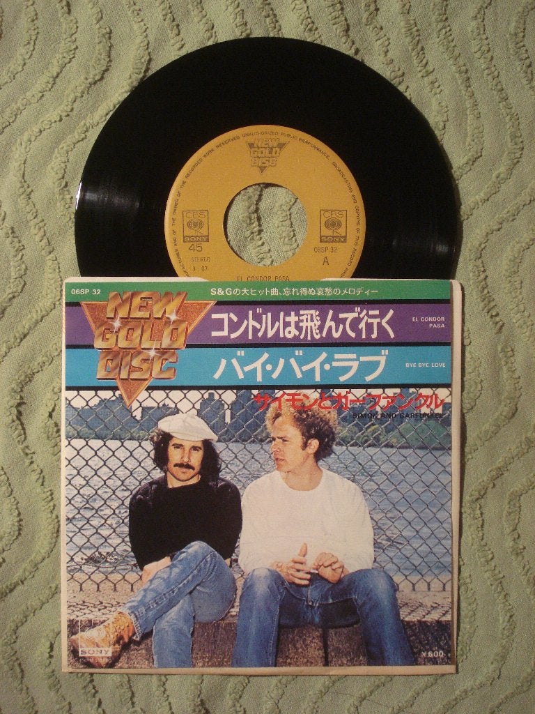 Simon and Garfunkel 7" Vinyl Single: El condor pasa (Japan), 7 inch, Single, Ophalen of Verzenden, Zo goed als nieuw