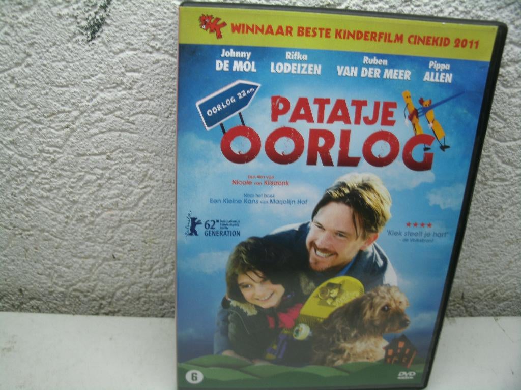dvd 229k patatje oorlog, Ophalen of Verzenden, Zo goed als nieuw
