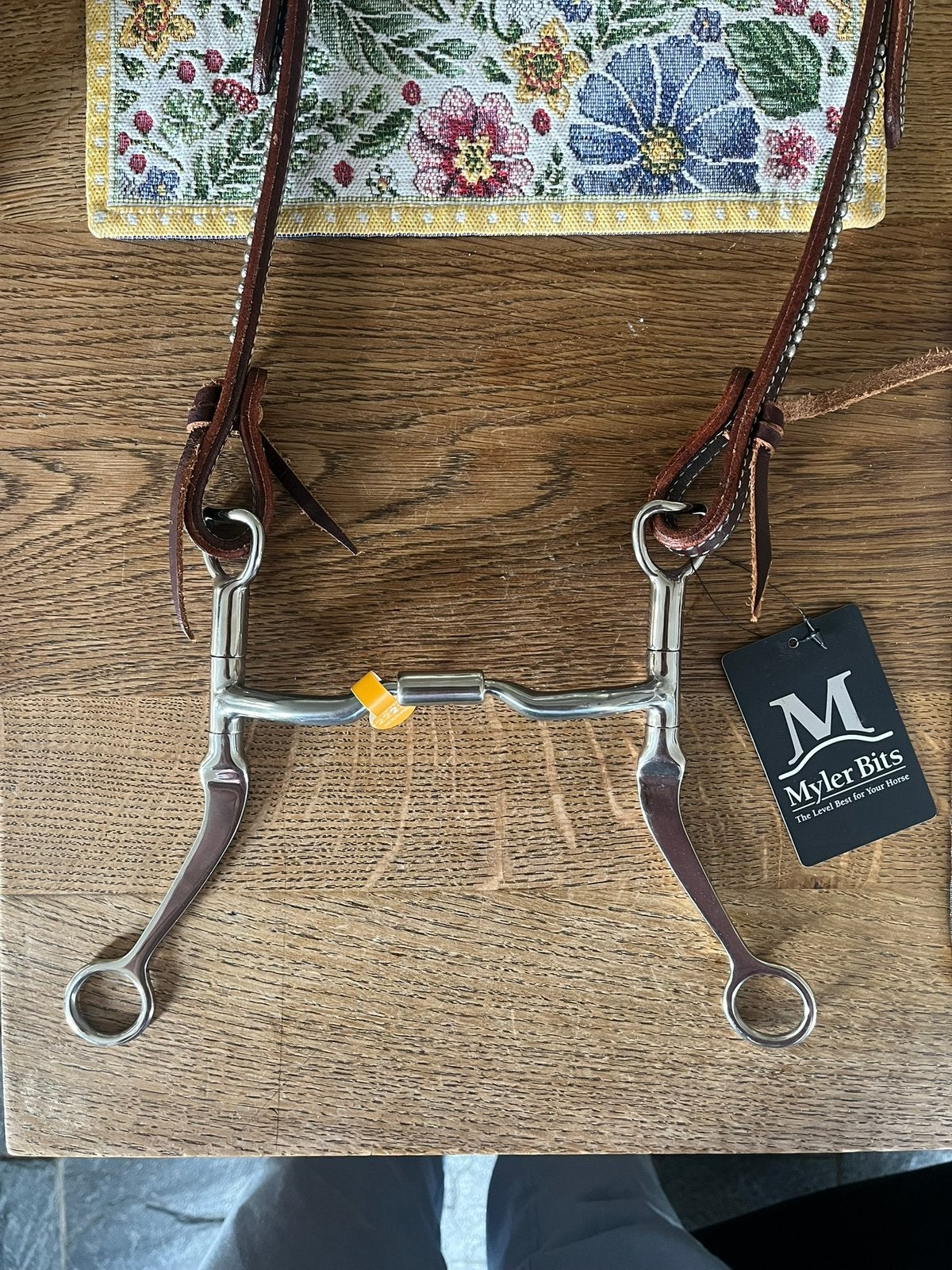 Myler western shank bit, Dieren en Toebehoren, Myler, Ophalen of Verzenden, Zo goed als nieuw, Bit