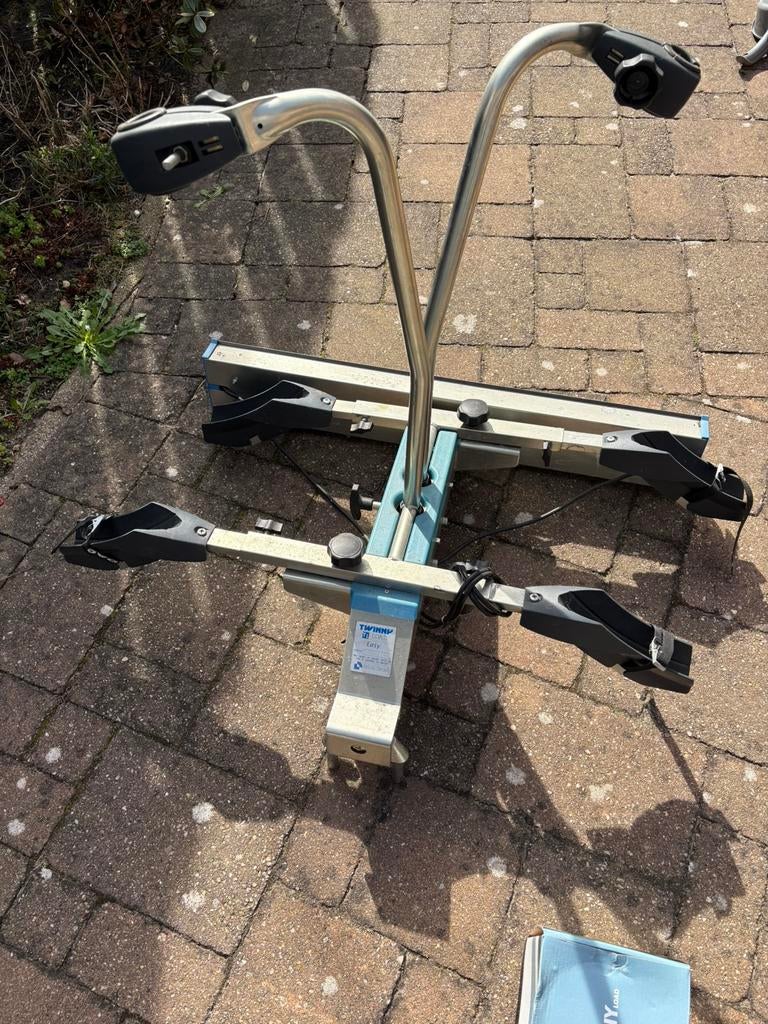 Twinny Load fietsendragen incl adapters, Auto diversen, Fietsendragers, Ophalen, 2 fietsen, Gebruikt, Trekhaakdrager