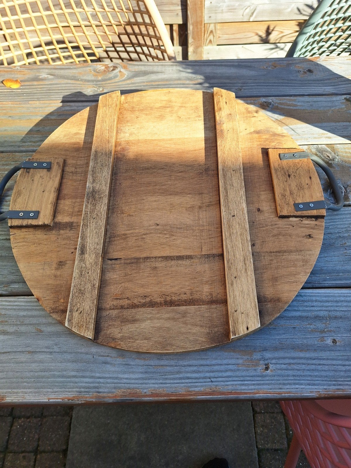 ronde borrelplank 52 cm doorsnee, Ophalen, Rond