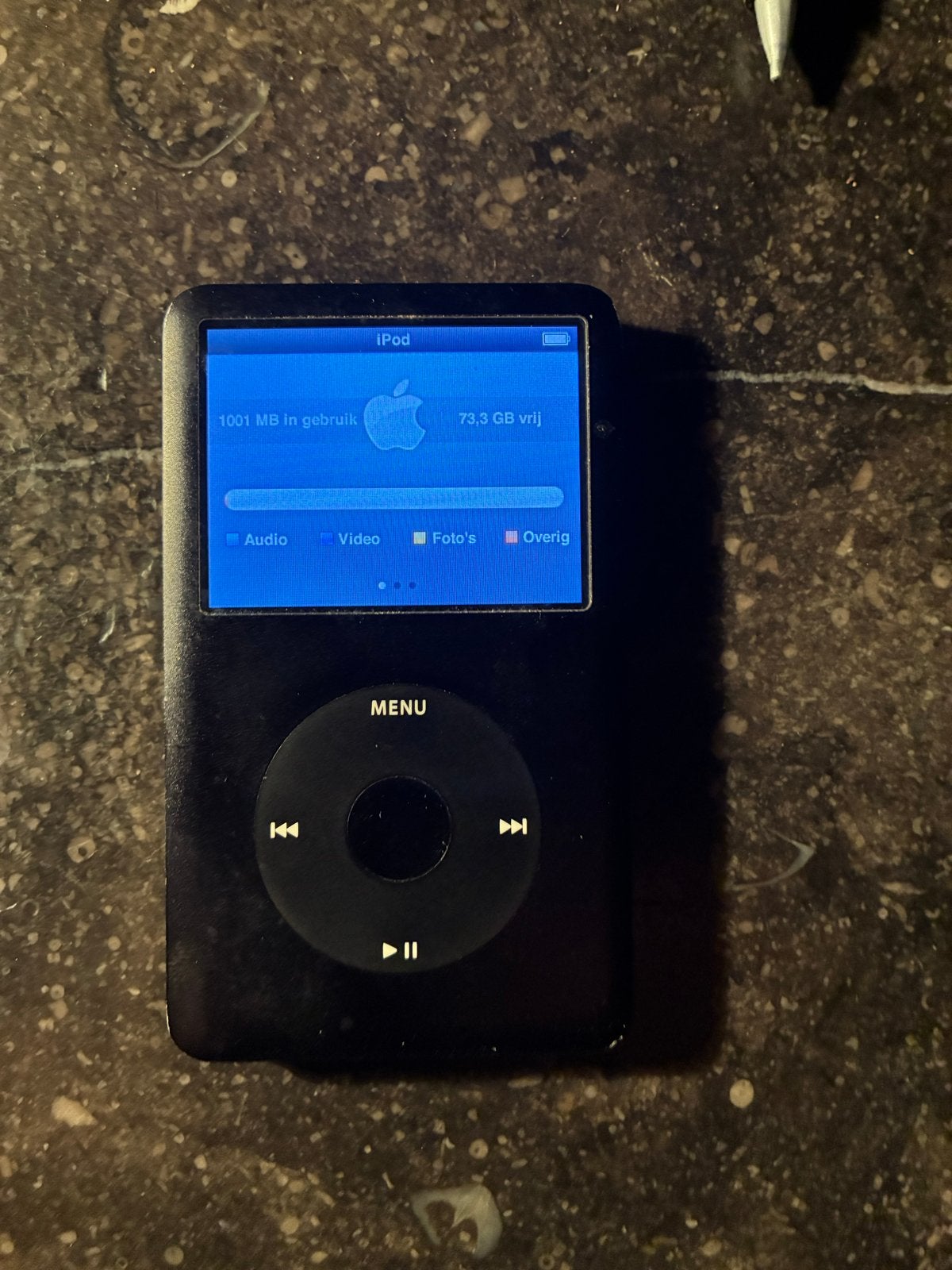 Apple iPod Classic 80GB Zwart - Gebruikt, 40 GB en meer, Gebruikt, Classic, Met radio