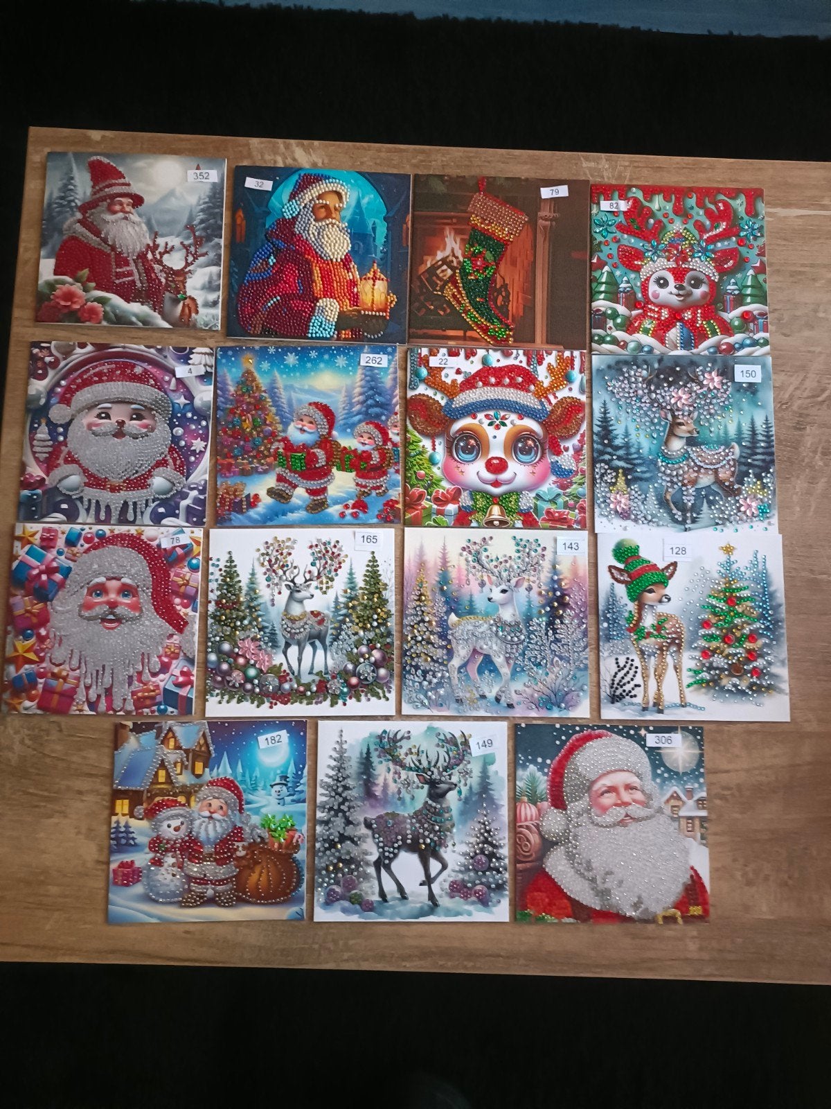 leuke daimond painting kaarten kerst, Ophalen of Verzenden, Nieuw, Kerst