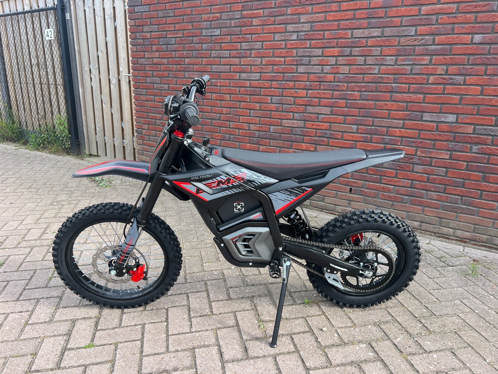 Elektrische Pitbike Dirtbike Crossmotor 4800W 75kmh EM5-Pro, Ophalen of Verzenden, Zo goed als nieuw