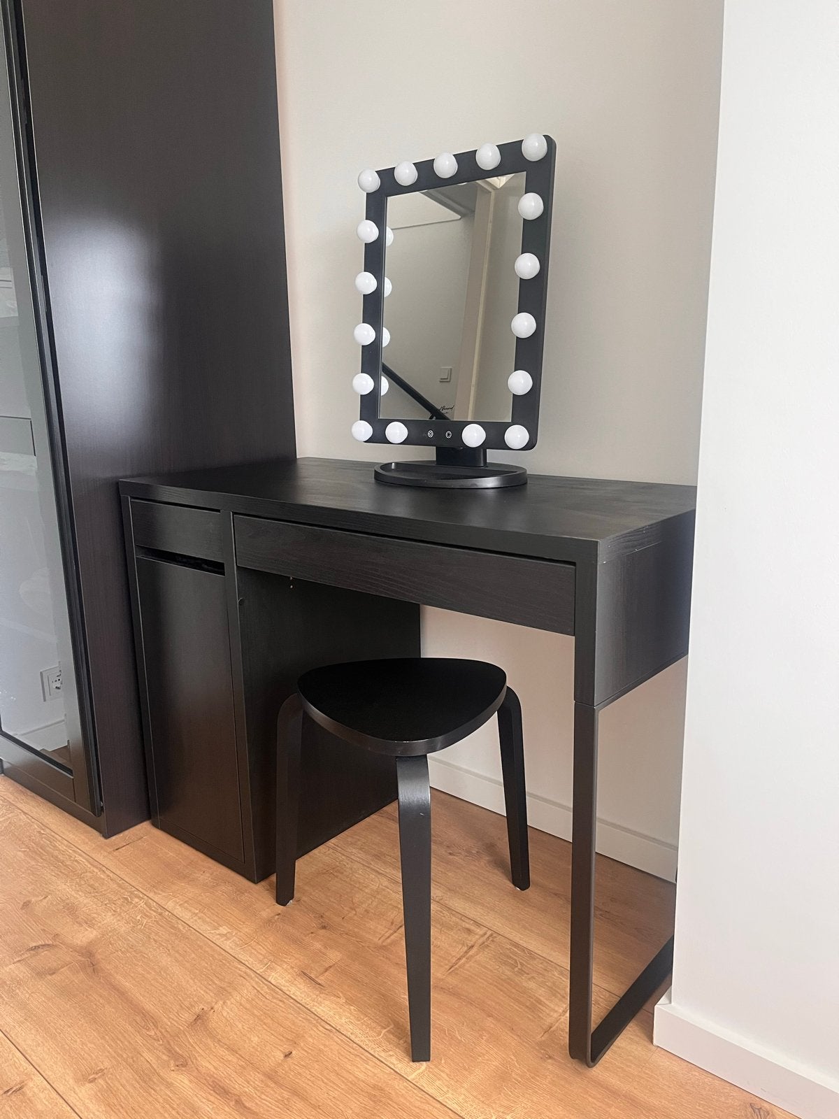 Make-up tafel incl. spiegel en kruk, Ophalen, Zo goed als nieuw, Minder dan 50 cm, Minder dan 100 cm