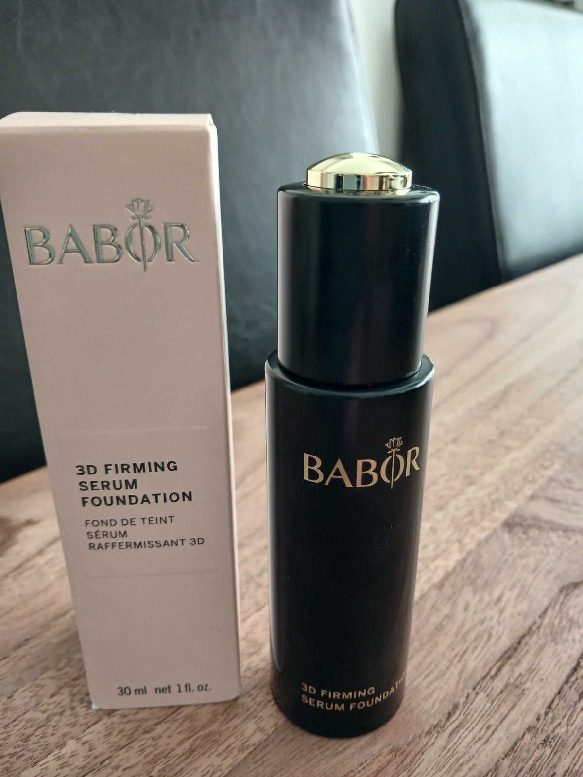 Babor 3d serum foundation 05 sunny, Ophalen of Verzenden, Nieuw, Beige, Gehele gezicht