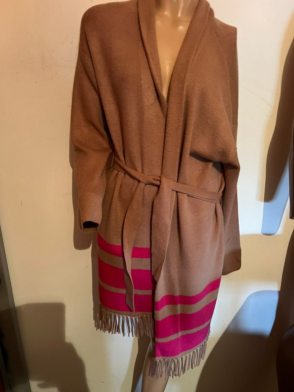 COMMA vest met ceintuur maat m NIEUW MET KAARTJES, Maat 38/40 (M), F, Bruin, Nieuw