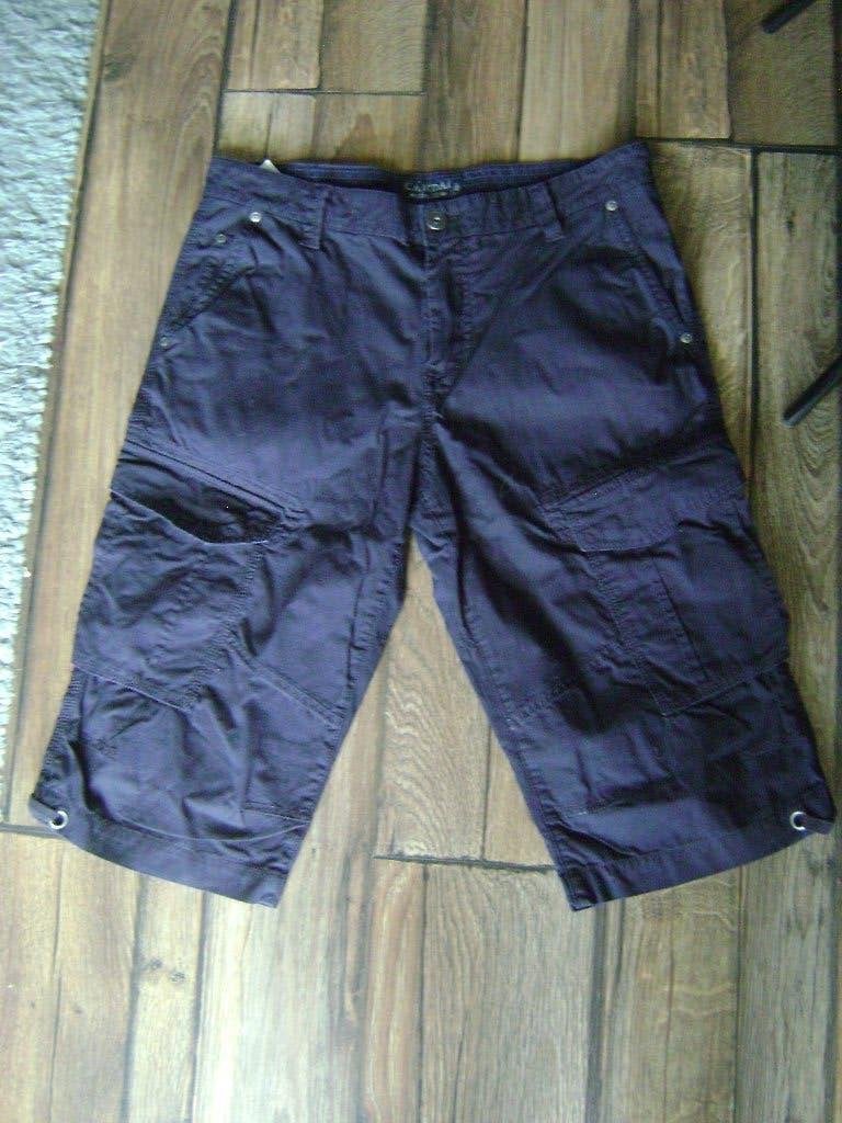 Donkerblauwe heren korte broek maat W32, Ophalen of Verzenden, Gedragen, Overige maten, Blauw
