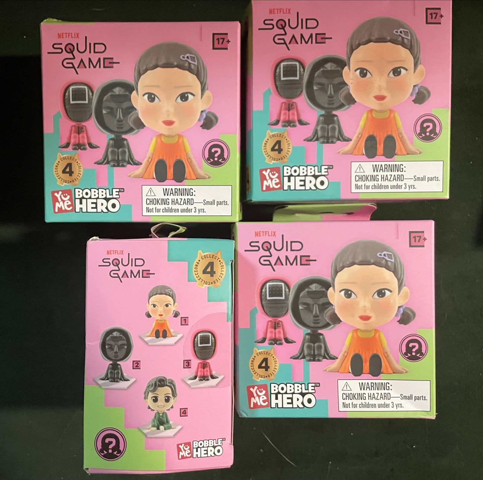 Squid Game Bobble Me Hero Figuren - Nieuw in doos, Ophalen of Verzenden, Nieuw