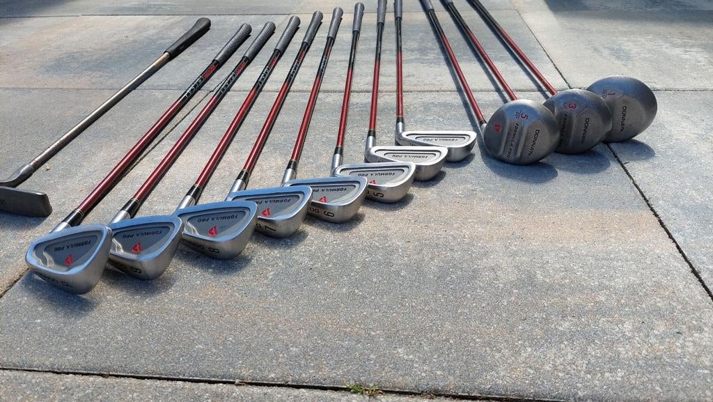 Golfclubs set Donnay grafiet dames, Sport en Fitness, Golf, Ophalen, Gebruikt, Set