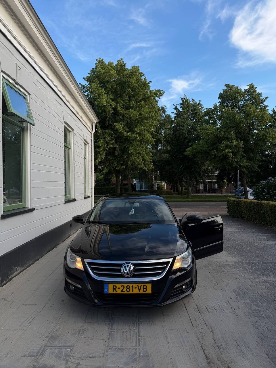 spoedverkoop  Volkswagen Passat 3.6 FSI CC 4MOTION AUT 2008, Auto's, Automaat, 4 stoelen, Zwart, 3597 cc