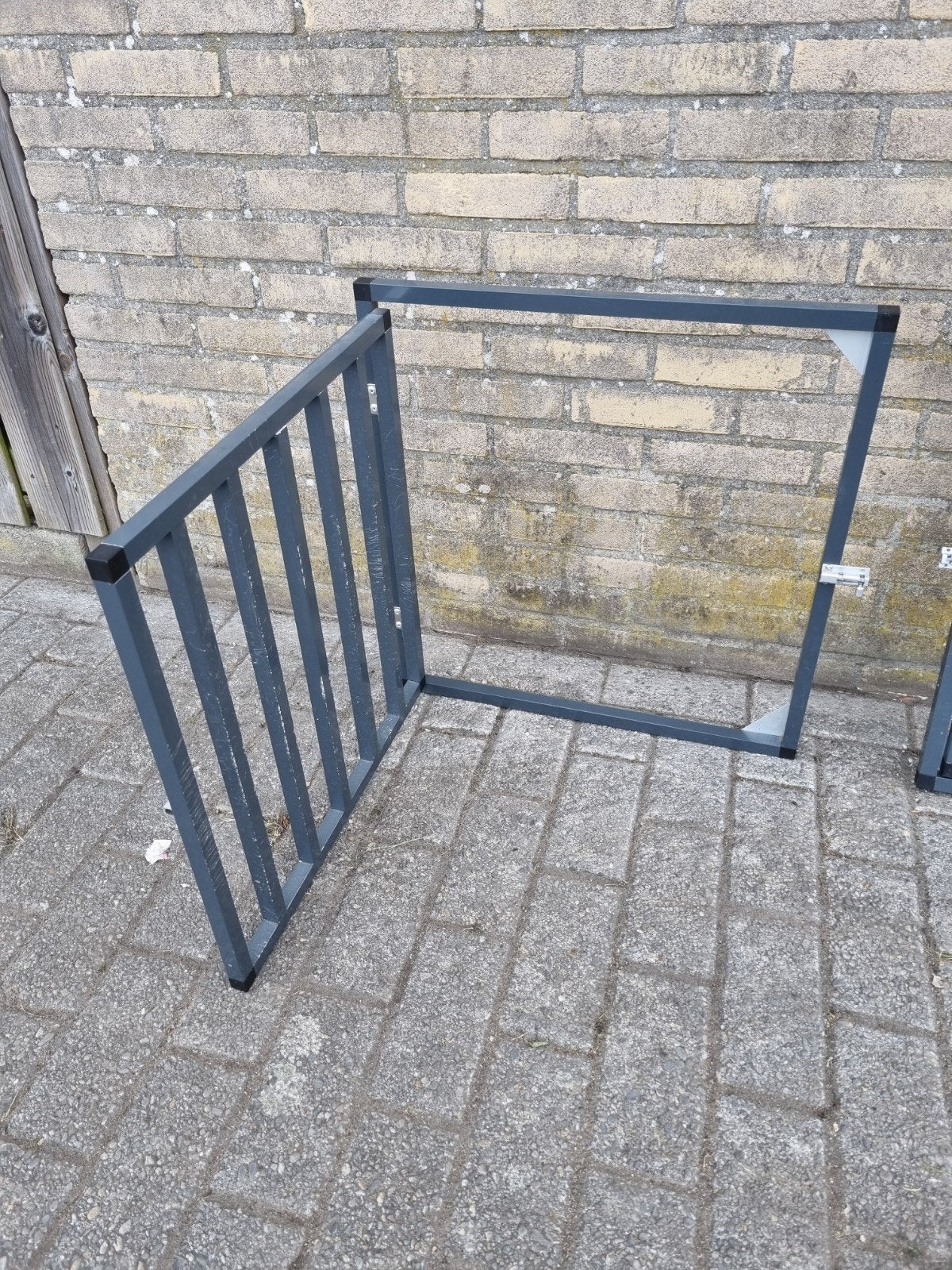Aluminium hondenbench deurtjes, Ophalen of Verzenden