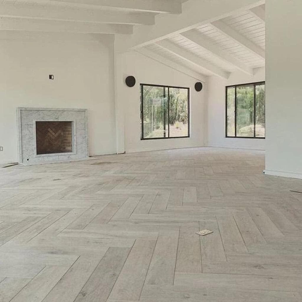 EIKEN VISGRAAT VLOER, VISGRAATPARKET!, Ophalen of Verzenden, Nieuw, 75 m² of meer, Parket