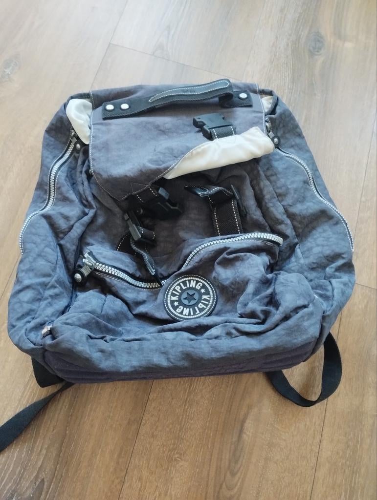 Vintage Kipling rugtas, Ophalen of Verzenden, Gebruikt, Kipling, 30 tot 45 cm