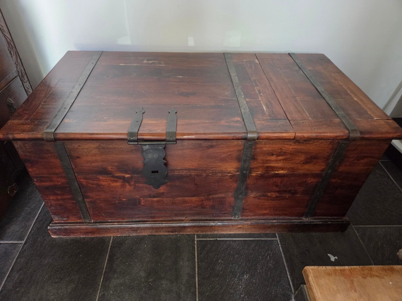 Dekenkist - salontafel - drankenkist - voorraadkist, Huis en Inrichting, Woonaccessoires | Kisten, Ophalen of Verzenden, 100 tot 150 cm
