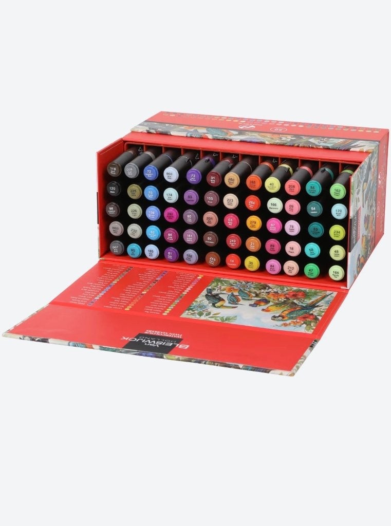 [Nieuw in Doos] Van Bleiswijck Watercolour Twin Markers–60, Ophalen, Nieuw, Overige typen