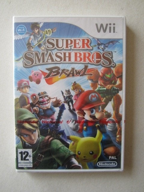 Super Smash Bros brawl Nintendo Wii, Spelcomputers en Games, Games | Nintendo Wii, Vechten, Nieuw, Ophalen of Verzenden, 3 spelers of meer