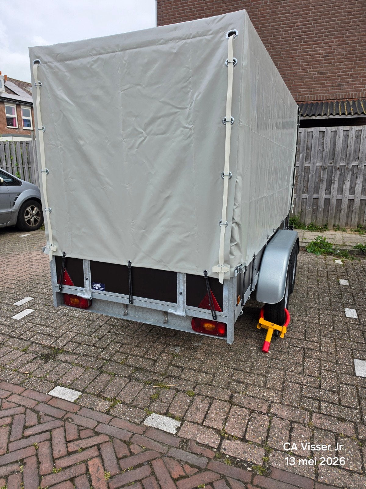 nieuwe Tandemaster 2 asser /  3m  lang  NIEUW!!, Ophalen, Nieuw