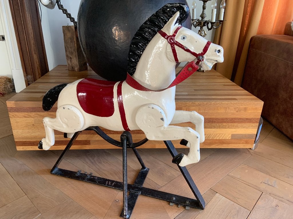 Kermis Draaimolen carrousel paardje, Ophalen of Verzenden