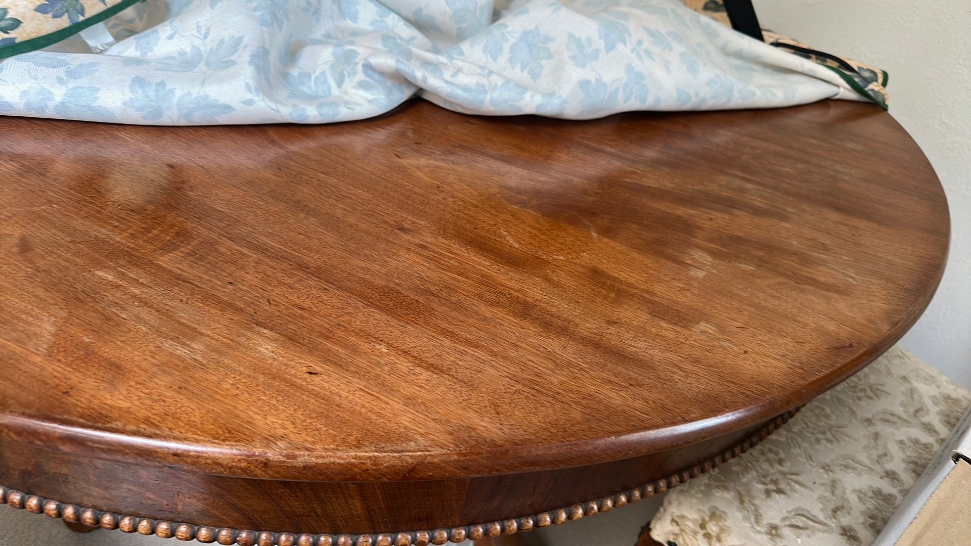 Prachtige ronde eettafel, antiek, Huis en Inrichting, Tafels | Salontafels, Ophalen, Rond, 100 tot 150 cm, 75 cm of meer