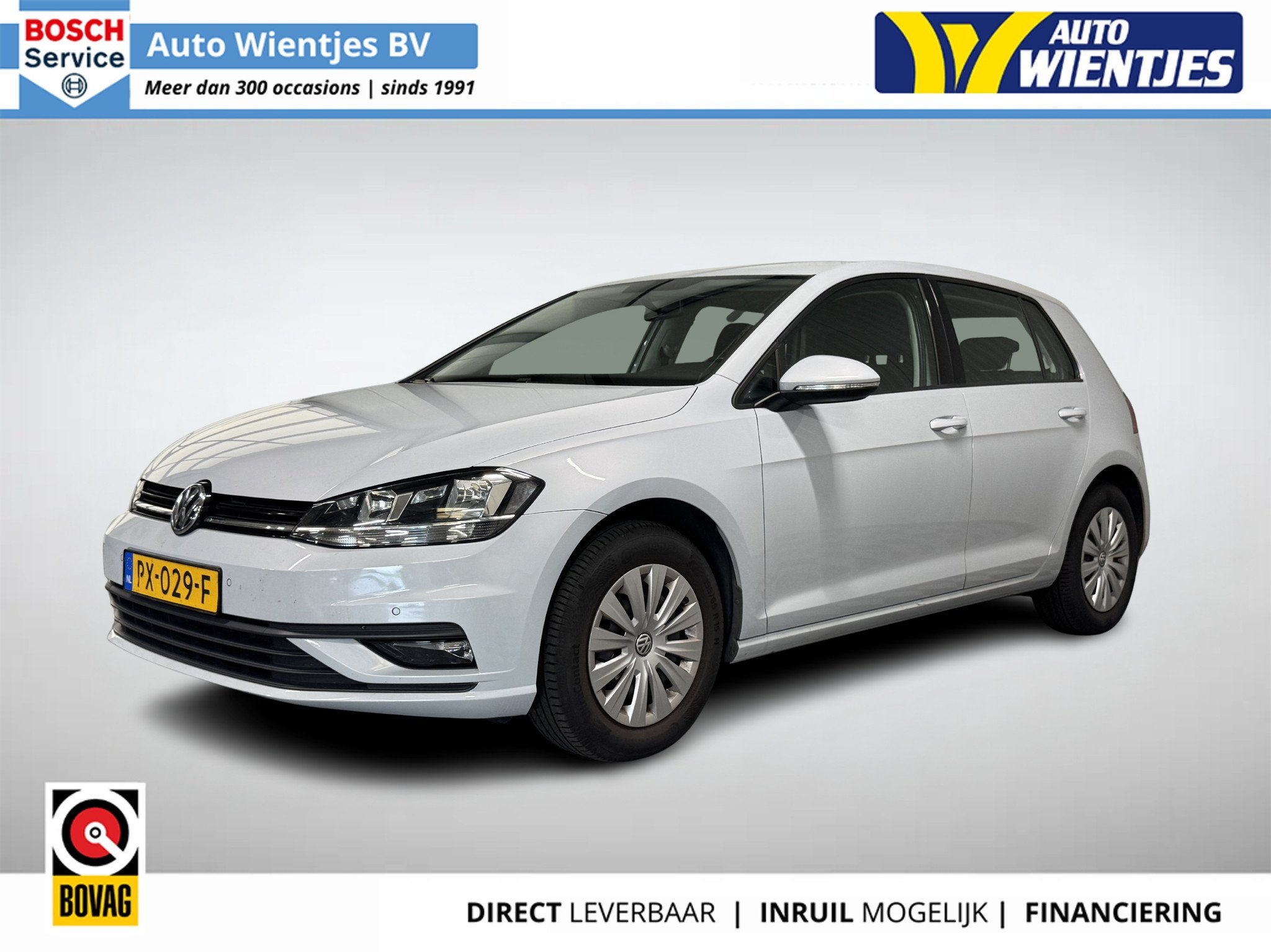 Volkswagen Golf 1.0 TSI | Trendline 5-Drs | Airco | Cruise |, Gebruikt, Euro 6, Wit, Bedrijf