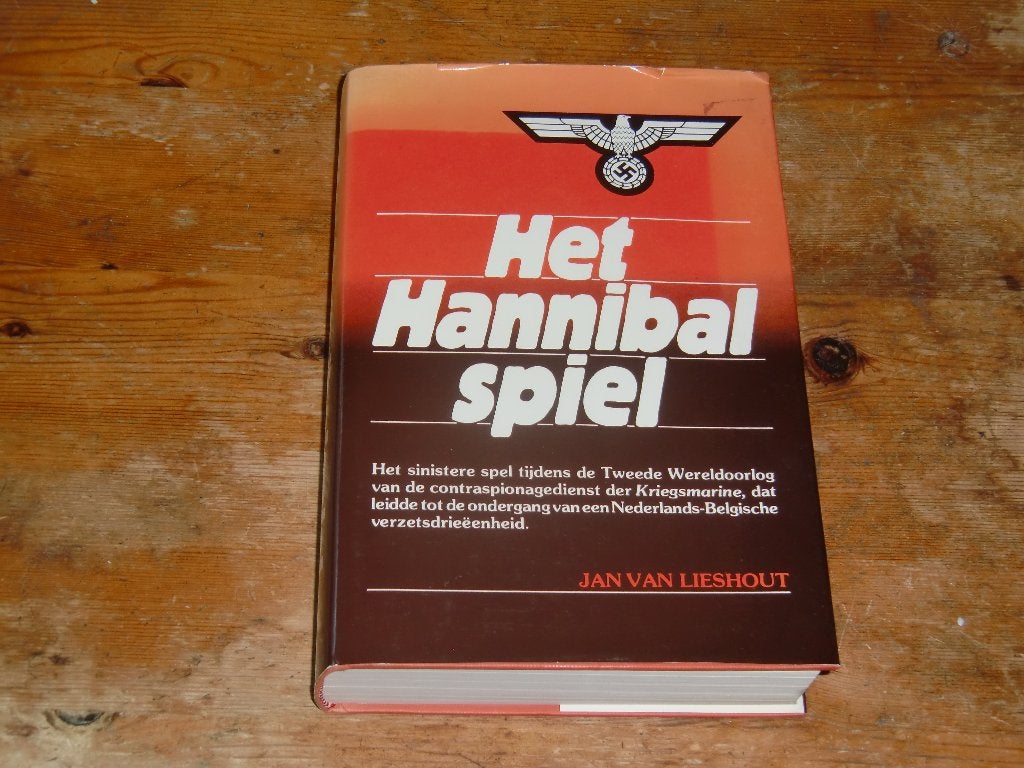 Het Hannibalspiel (Ned-Belgisch verzet, Wo2), Boeken, Tweede Wereldoorlog, Ophalen of Verzenden, Zo goed als nieuw, Jan van Lieshout