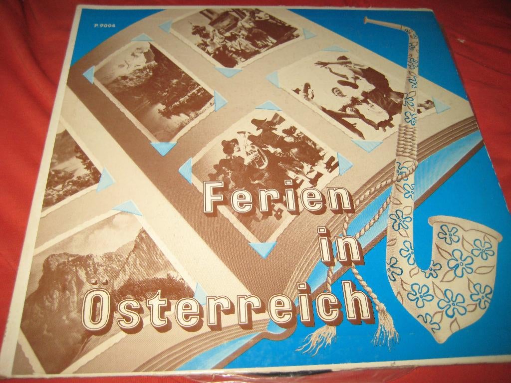 Kleine oude LP, Ferien in Österreich, Ophalen of Verzenden, Zo goed als nieuw, Overige formaten
