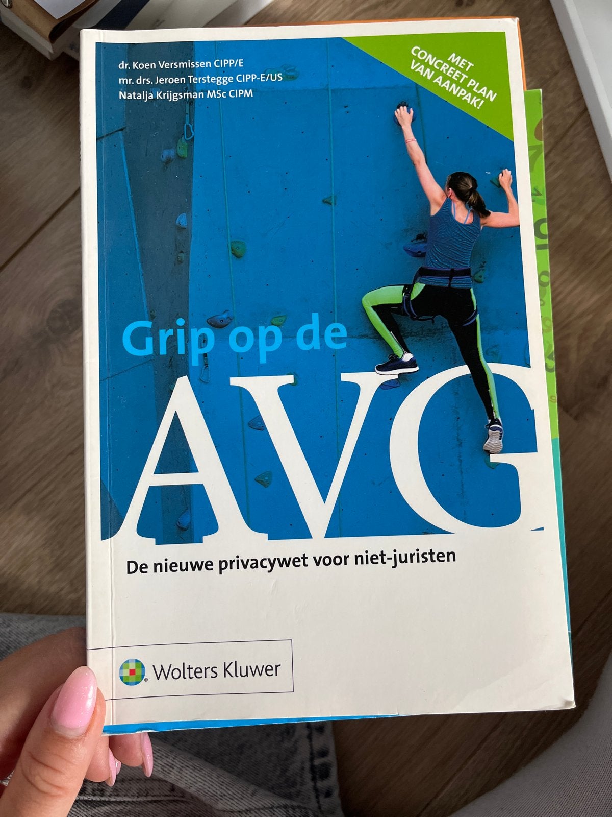 Grip op de AVG: De nieuwe privacywet voor niet-juristen, Ophalen of Verzenden, Gamma, Zo goed als nieuw, HBO