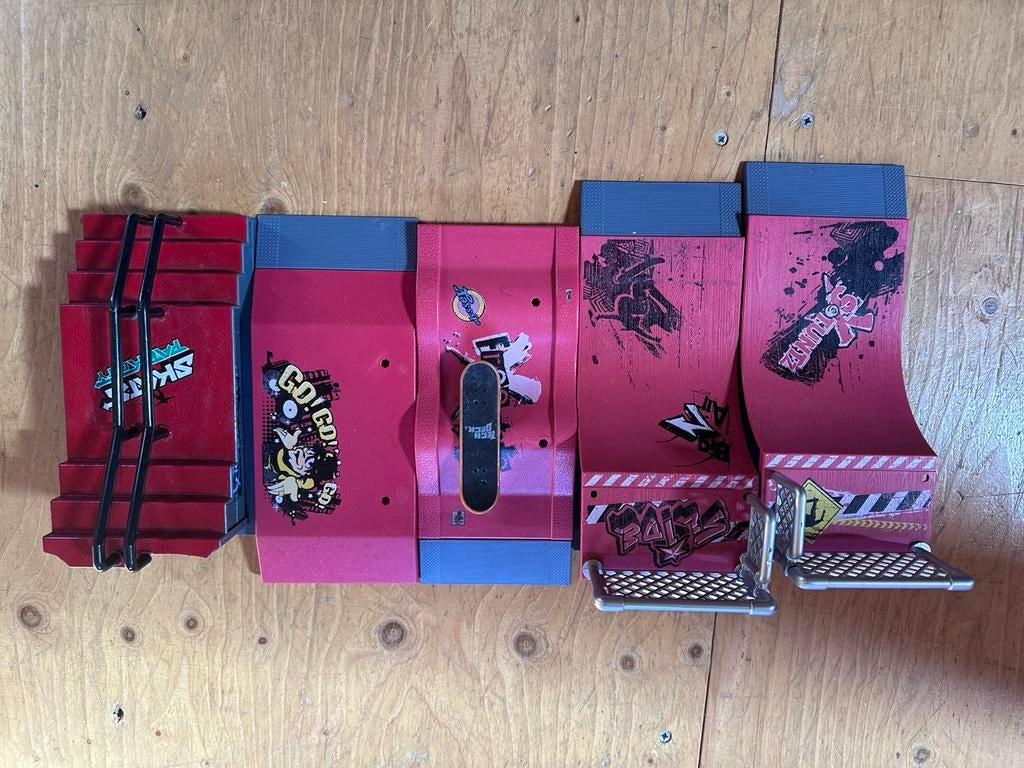 Vingerboard ramps, Ophalen of Verzenden, Zo goed als nieuw, Jongen of Meisje