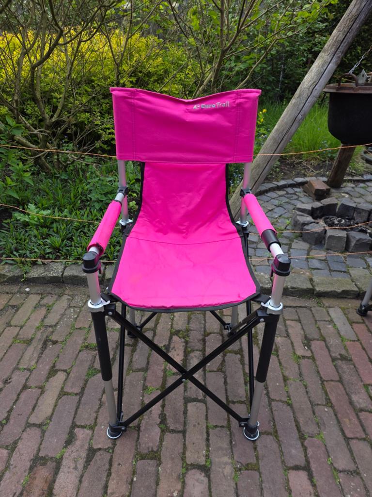 Eurotrail kinderstoel, Caravans en Kamperen, Kampeermeubelen, Ophalen, Campingstoel