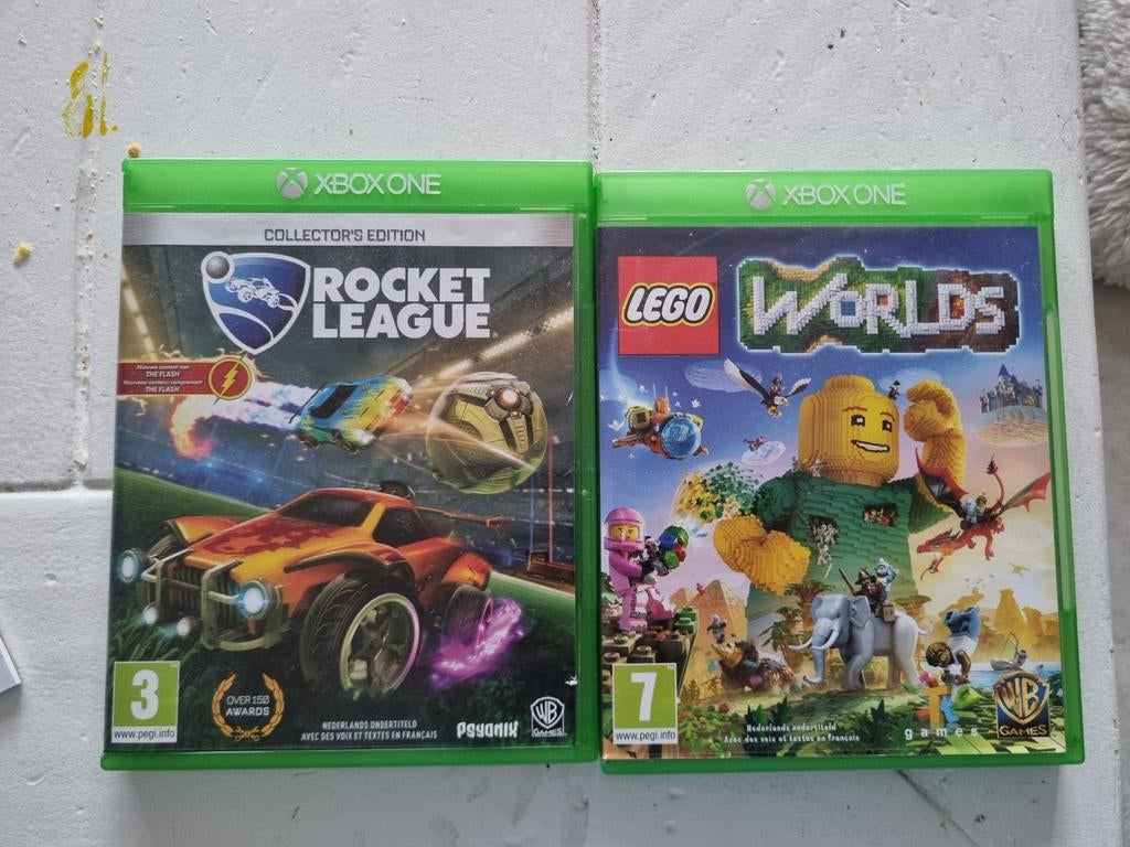 2 xbox spellen lego en rocket league, 1 speler, Ophalen of Verzenden, Vanaf 3 jaar