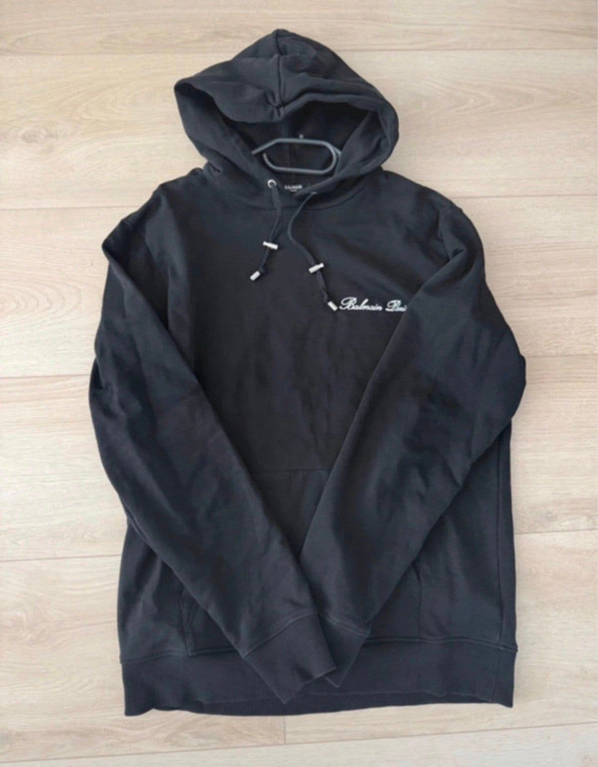 Balmain Paris hoodie, Ophalen of Verzenden, Zo goed als nieuw, Zwart