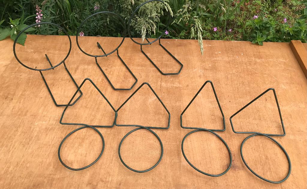 Plantenhangers 7 stuks bloempot hangers, Ophalen of Verzenden, Zo goed als nieuw