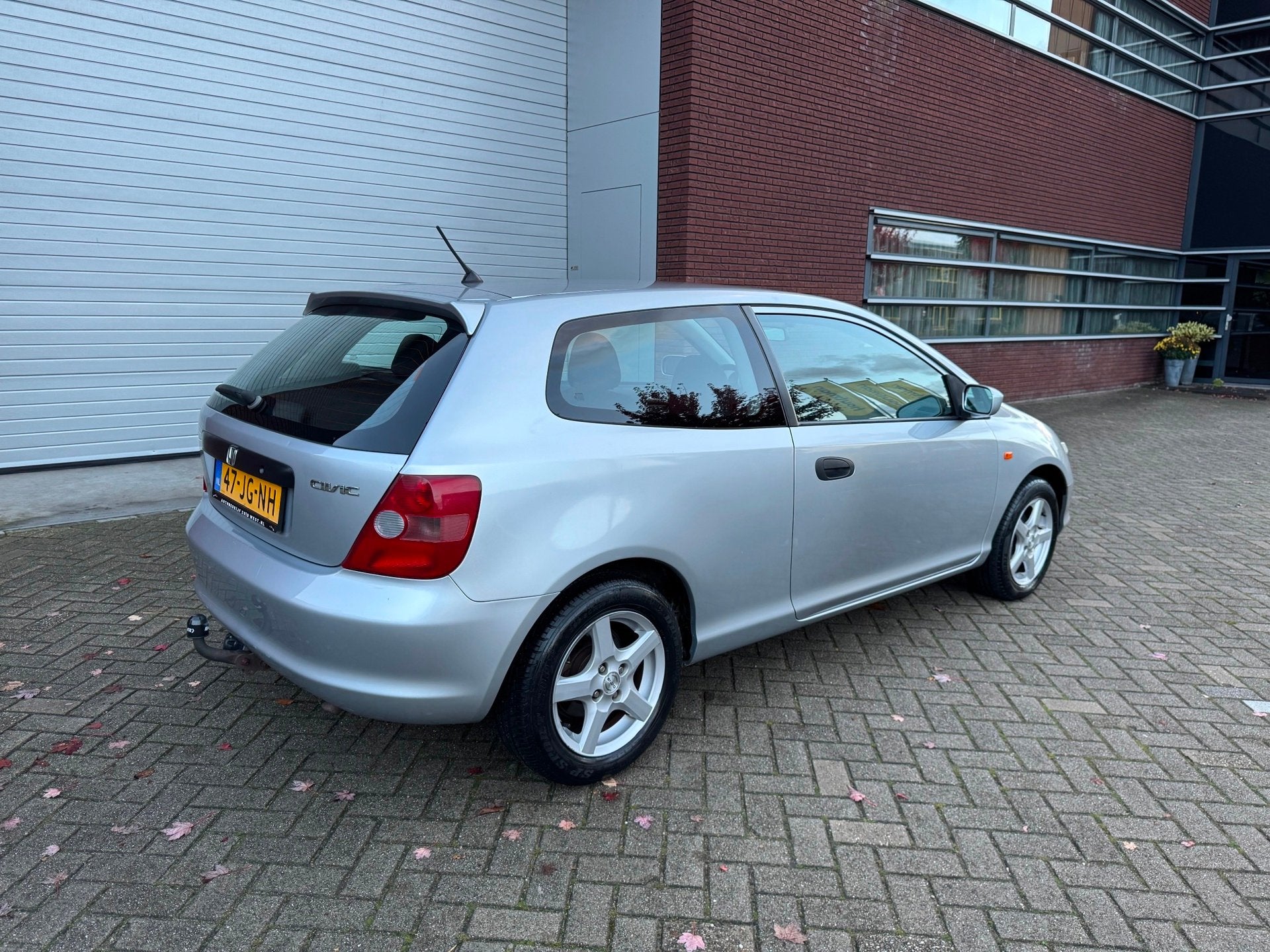 Honda Civic 1.4i LS Automaat Airco Lmv Trekhaak Nap, Auto's, Gebruikt, 4 cilinders, 1396 cc, Verwarmde buitenspiegels