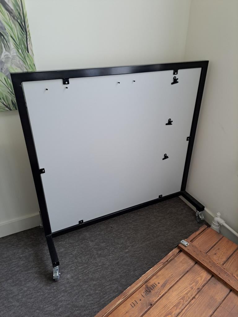 Groot mobiel displaybord 120x120 cm, Huis en Inrichting, Woonaccessoires | Memoborden, Ophalen, Gebruikt, Prikbord