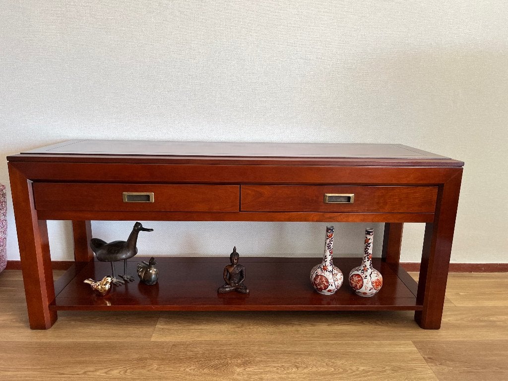 TV meubel, kersenhout, nieuwstaat, Ophalen, 100 tot 150 cm, Klassiek, Zo goed als nieuw