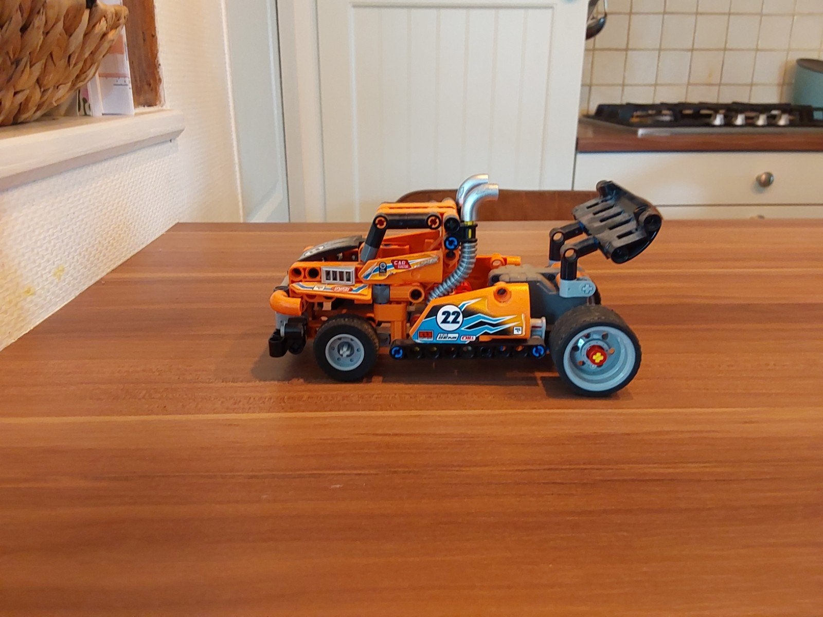 LEGO Technic Race Truck (42029) - Oranje, Ophalen of Verzenden, Gebruikt, Overige merken