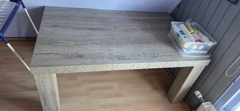 Eetkamer Eettafel Eetkamerstoelen, Ophalen, Gebruikt, 4 tot 6 stoelen