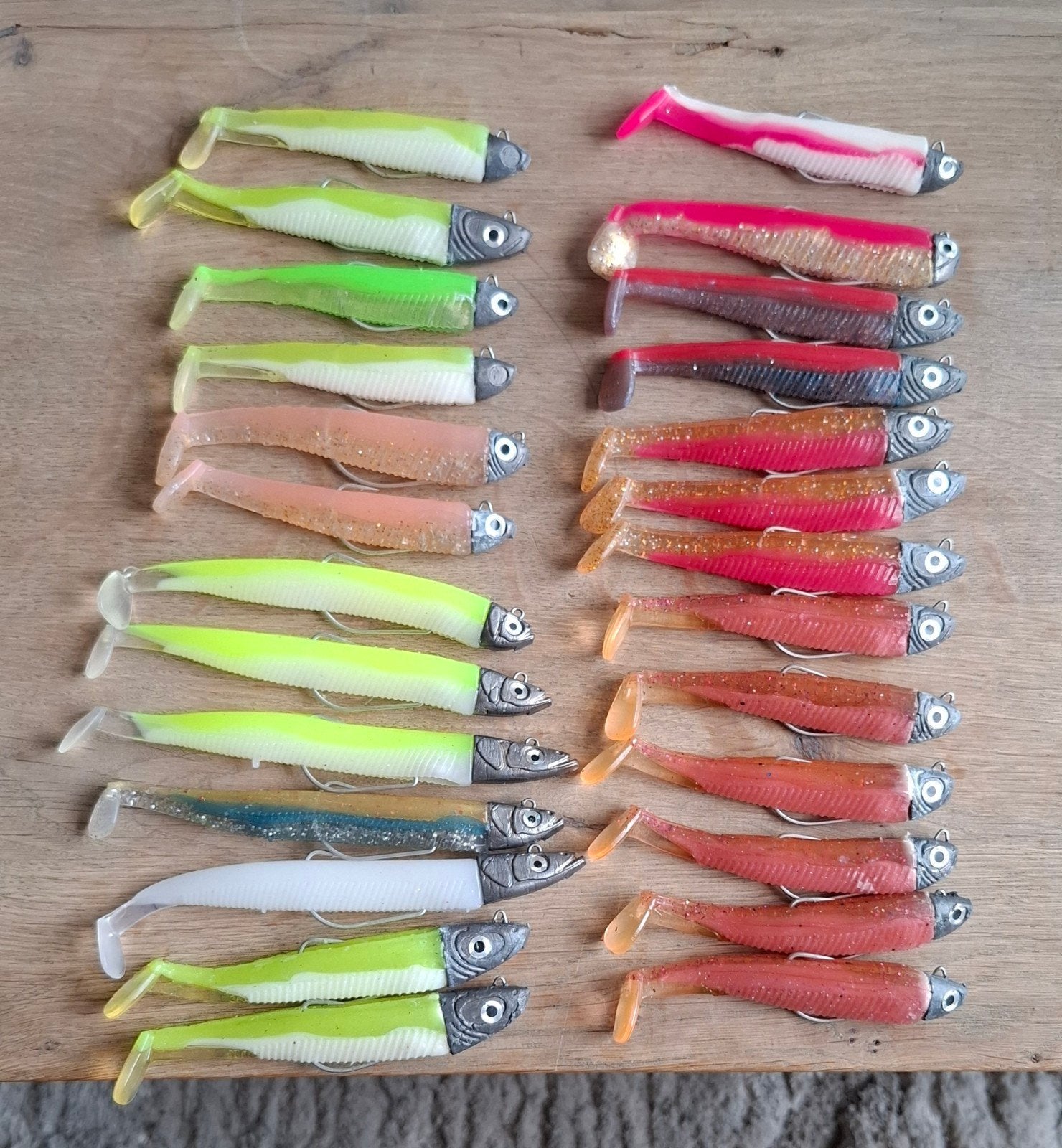 25 stuks Shads 10-25 gram - Nieuw/Z.G.A.N. -  2,50 per stuk, Ophalen of Verzenden, Nieuw, Kunstaas