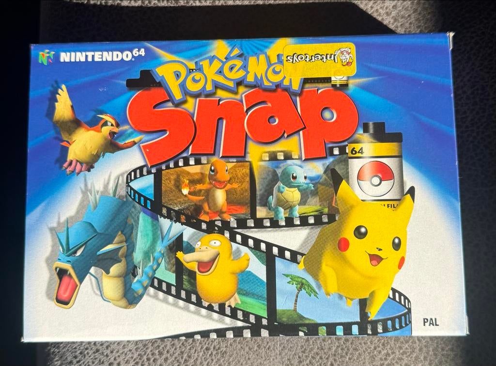 Pokemon Snap Nintendo 64 in doos plus boekjes, Gebruikt, Overige genres, 1 speler, Ophalen of Verzenden