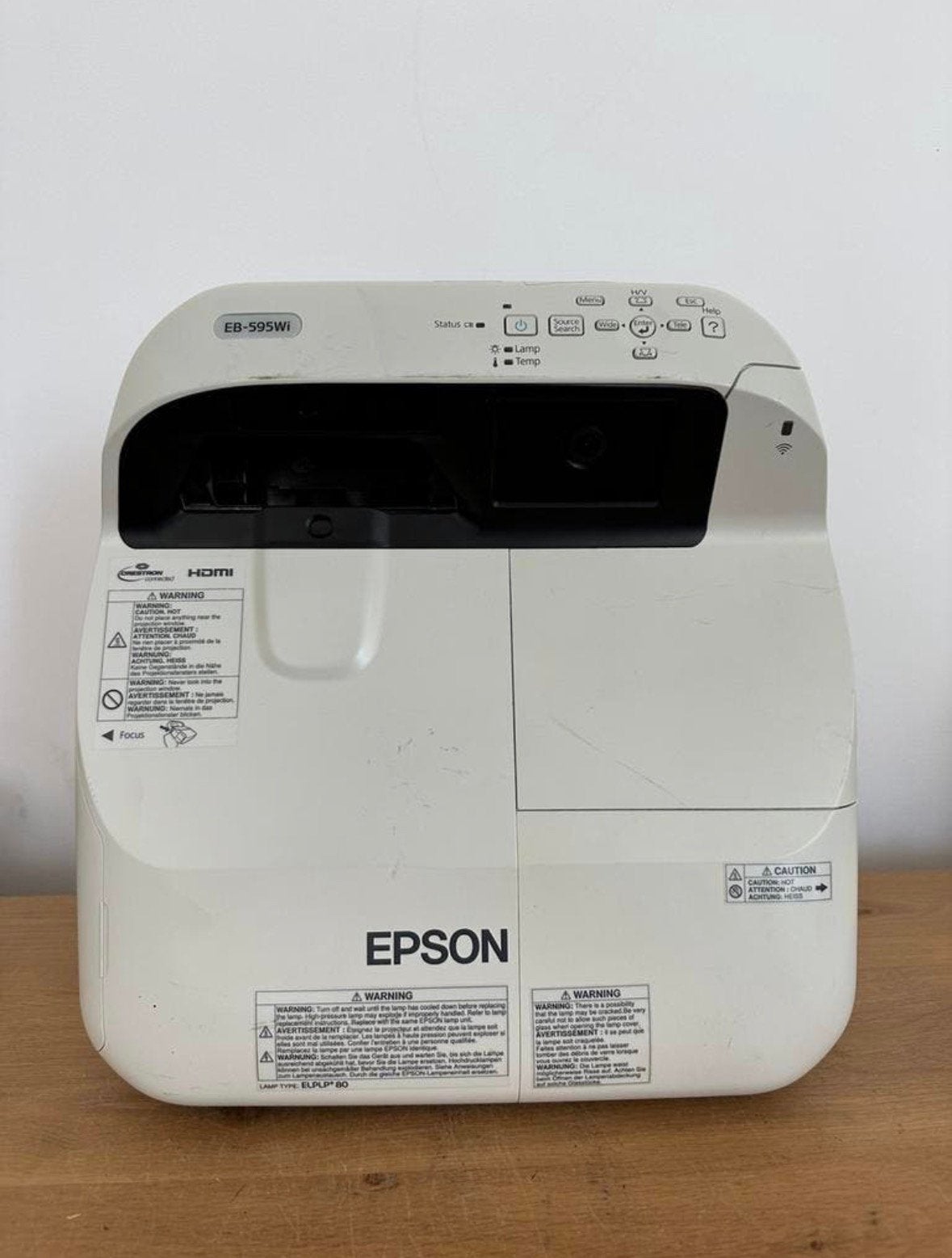 Nette Epson EB595W Pro Ultra Short Throw | 3300 lumen |, Ophalen, HD (720), Epson, Zo goed als nieuw