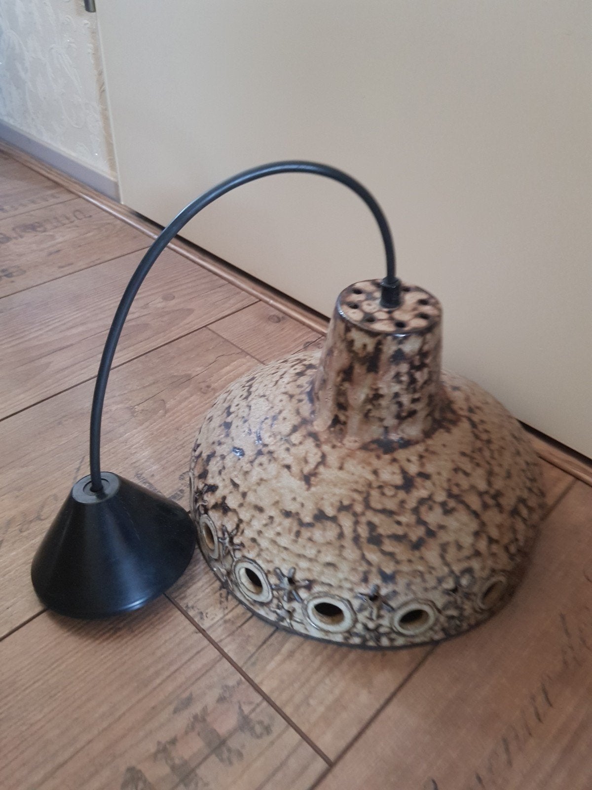 retro plafondlamp / hanglamp groot model scandinavisch, Ophalen of Verzenden