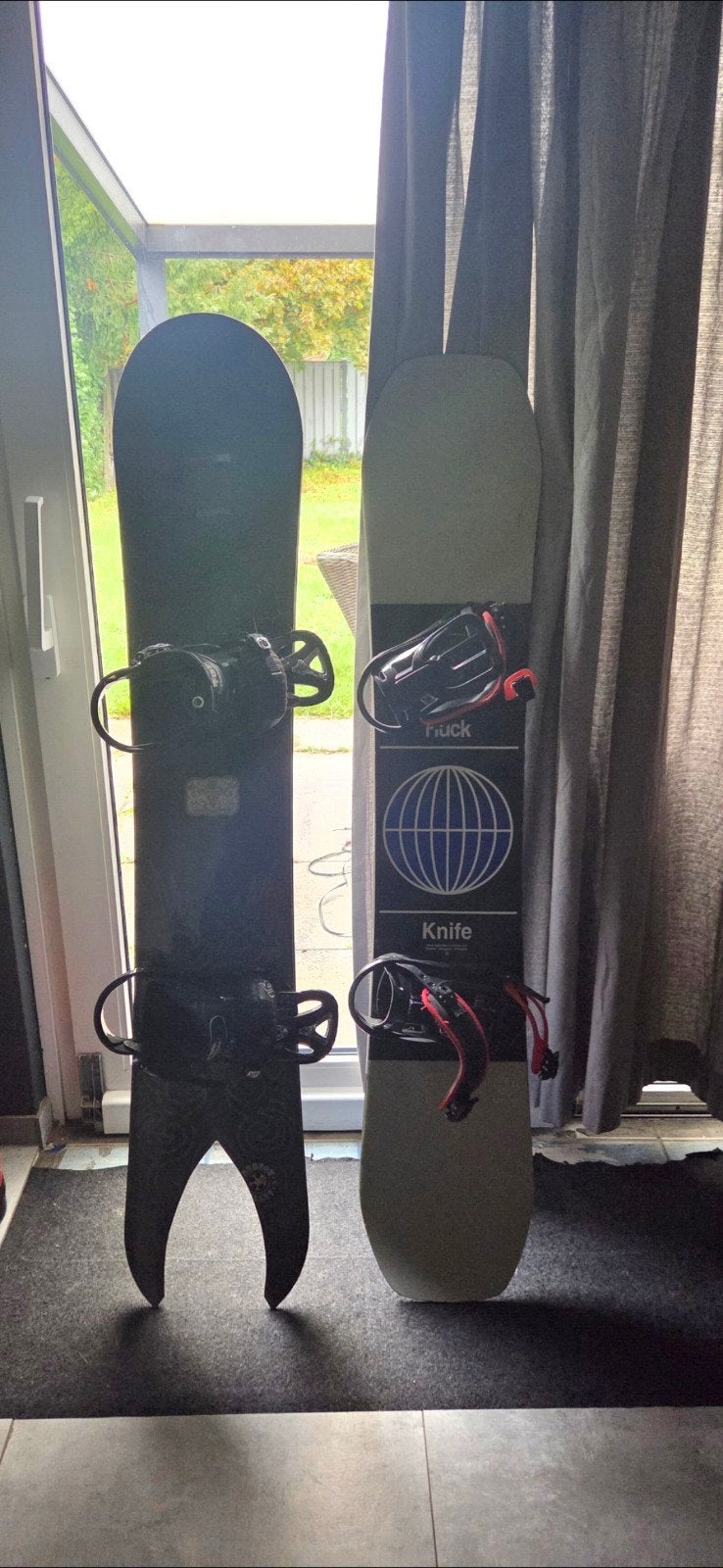 Snowboard met bindingen - Gebruikt, Ophalen of Verzenden, Gebruikt, Board