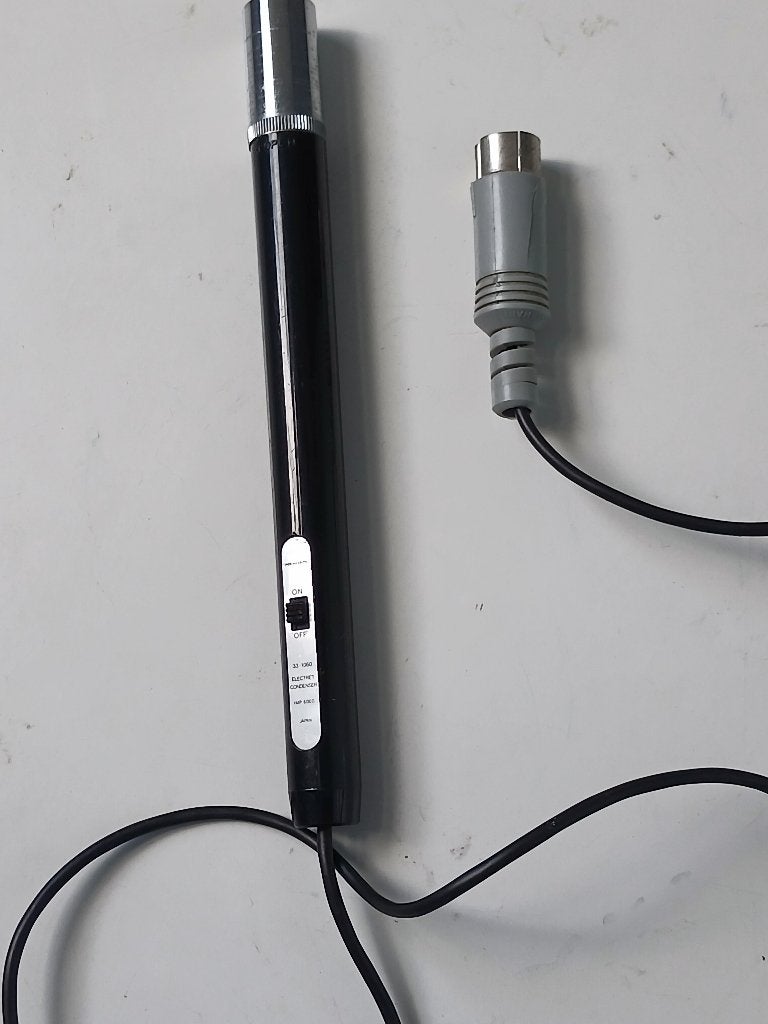 REALISTIC ELECTRET MICROFOON, Muziek en Instrumenten, Ophalen, Gebruikt, Studiomicrofoon