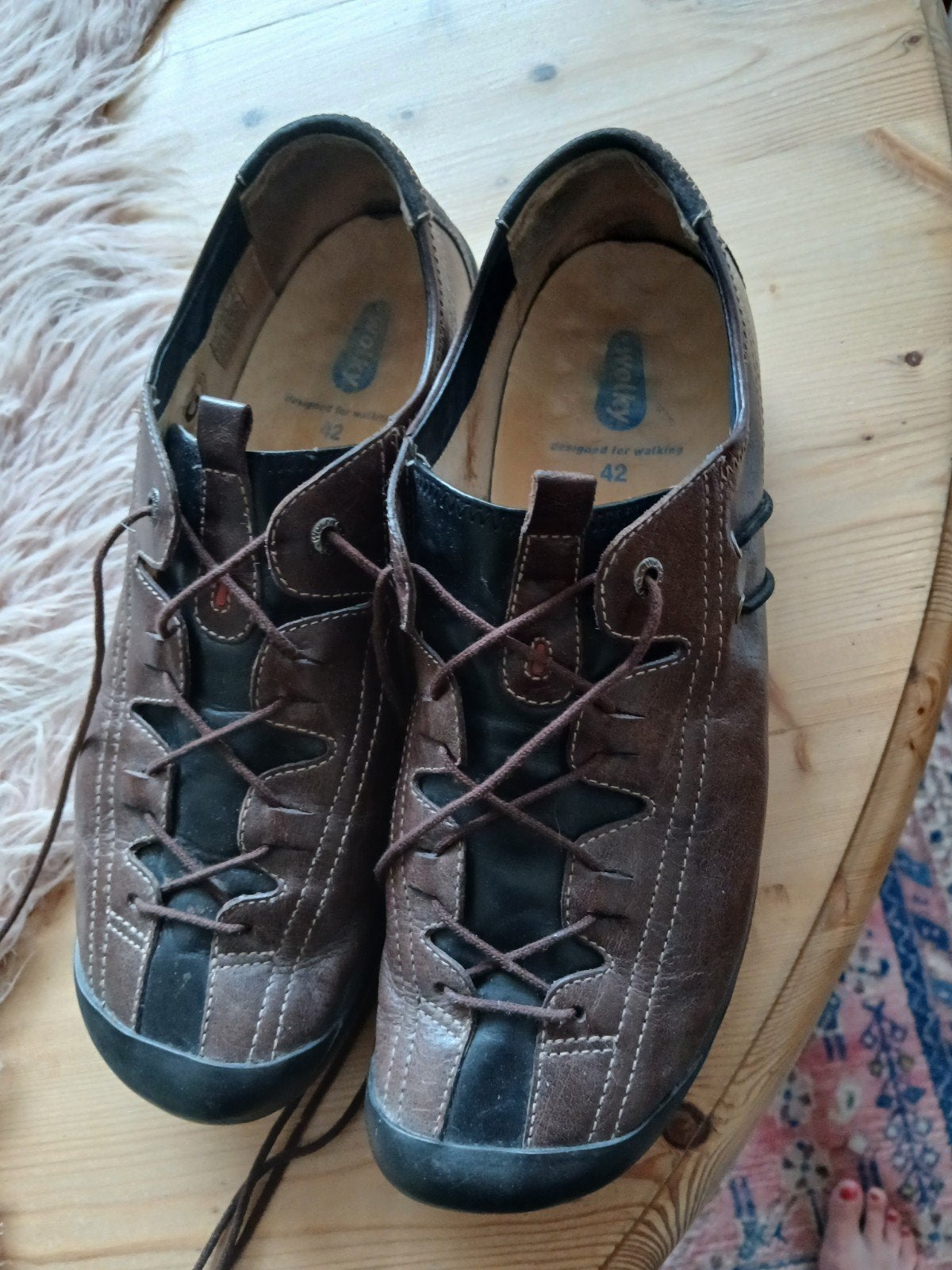 Prachtige wolky schoenen, Wolky, Bruin, Zo goed als nieuw, Wandelschoenen