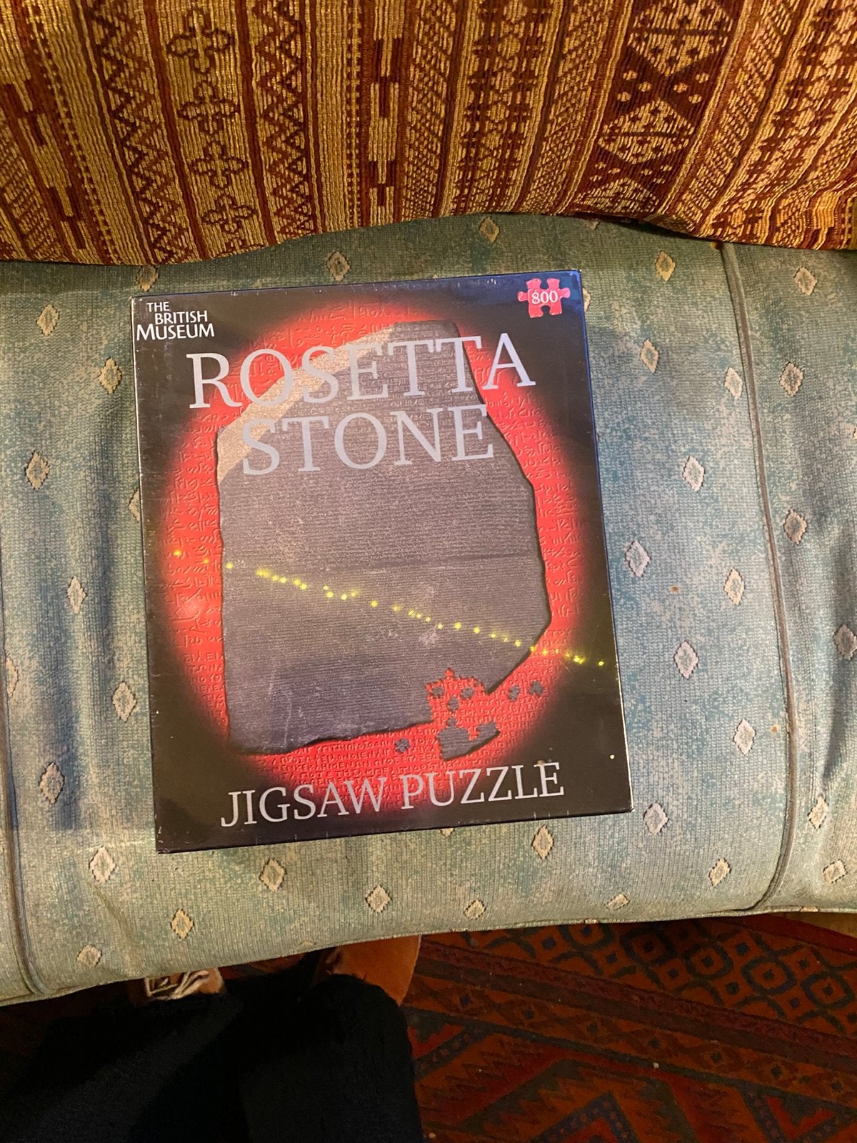 Uitdagende Rosetta Stone Puzzel 800 stukjes (British Museum), Hobby en Vrije tijd, Ophalen of Verzenden